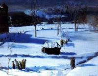 George Wesley Bellows - Blue Snow The Battery